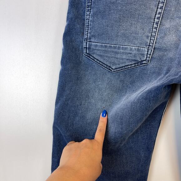 BOSS Hugo Boss Mens Size 31/32 040 Taber Tapered Fit Knit Denim Jeans - Picture 7 of 12